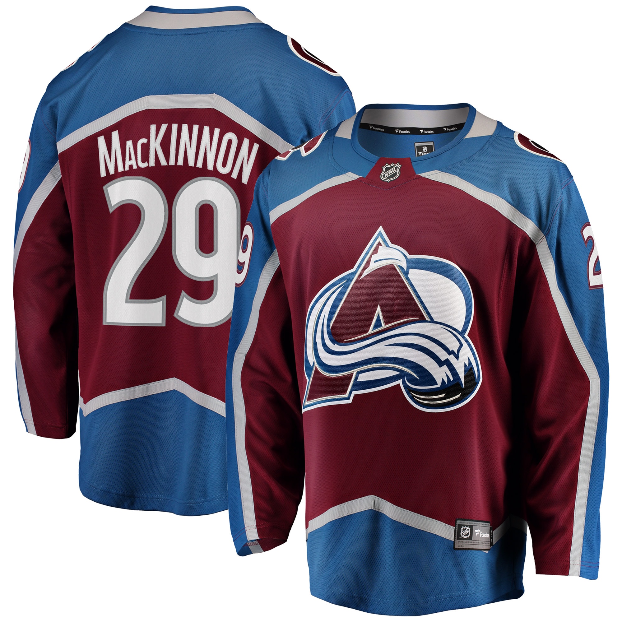 men8217s fanatics nathan mackinnon burgundy colorado avalanche breakaway player jersey – San Jose Sharks Jerseys and Headwear Collection