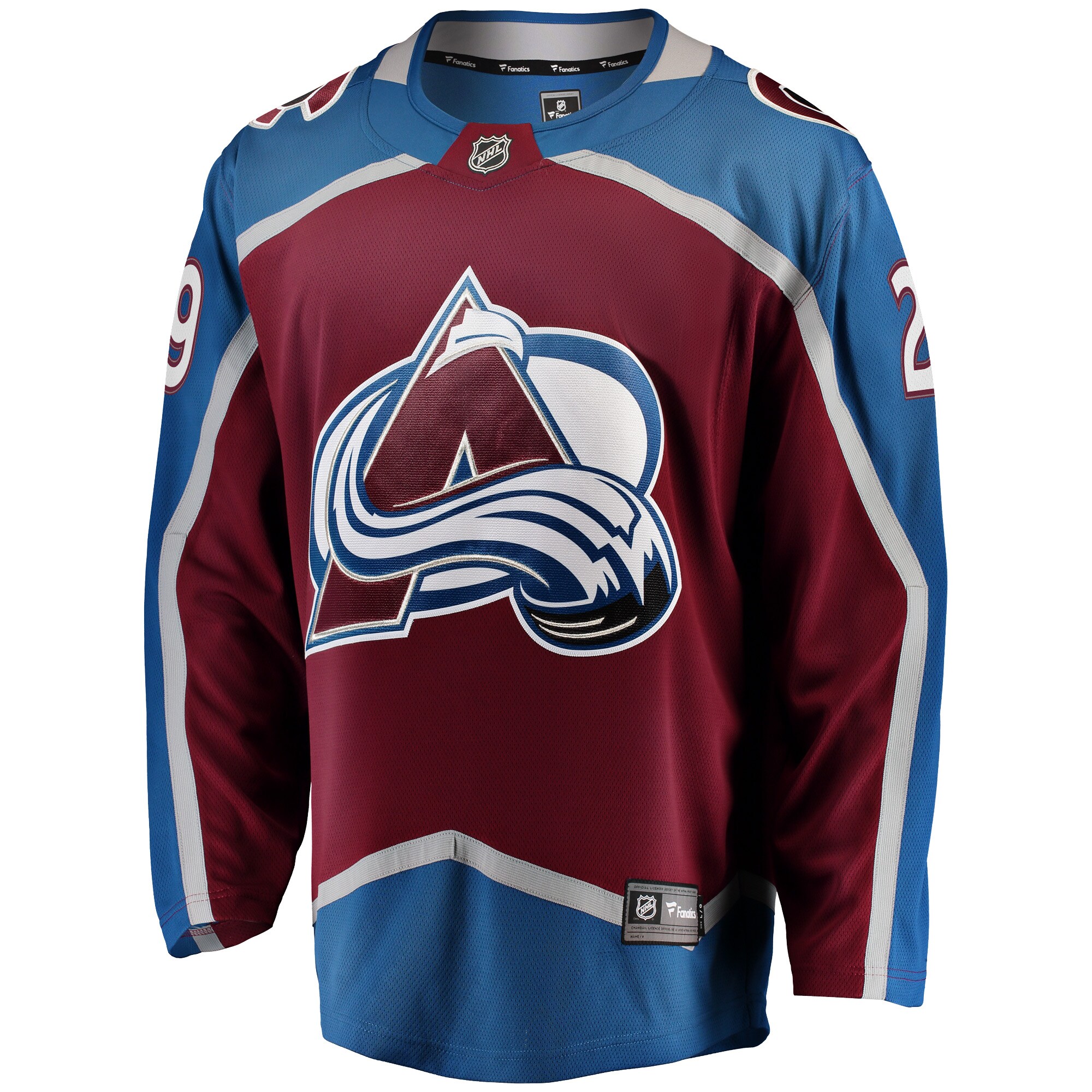 men8217s fanatics nathan mackinnon burgundy colorado avalanche breakaway player jersey – San Jose Sharks Jerseys and Headwear Collection