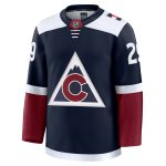 men8217s fanatics nathan mackinnon navy colorado avalanche alternate premium jersey – San Jose Sharks Jerseys and Headwear Collection