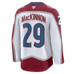 men8217s fanatics nathan mackinnon white colorado avalanche away premium jersey – San Jose Sharks Jerseys and Headwear Collection