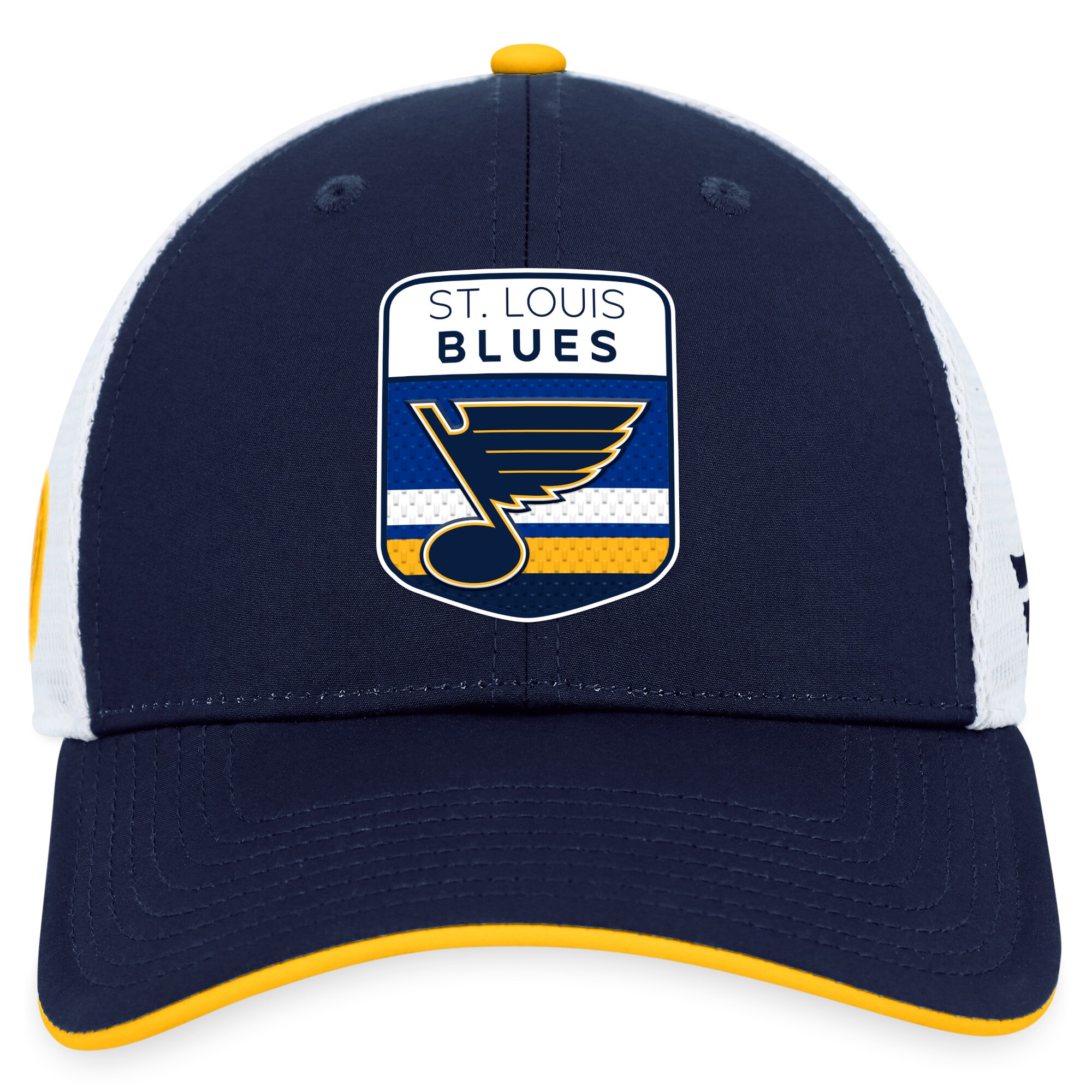 men8217s fanatics navy st. louis blues 2023 nhl draft on stage trucker adjustable hat – San Jose Sharks Jerseys and Headwear Collection