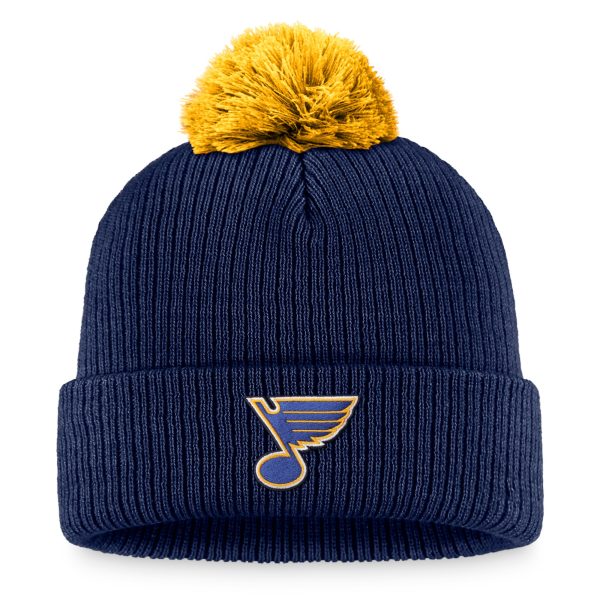 men8217s fanatics navy st. louis blues team cuffed knit hat with pom – San Jose Sharks Jerseys and Headwear Collection