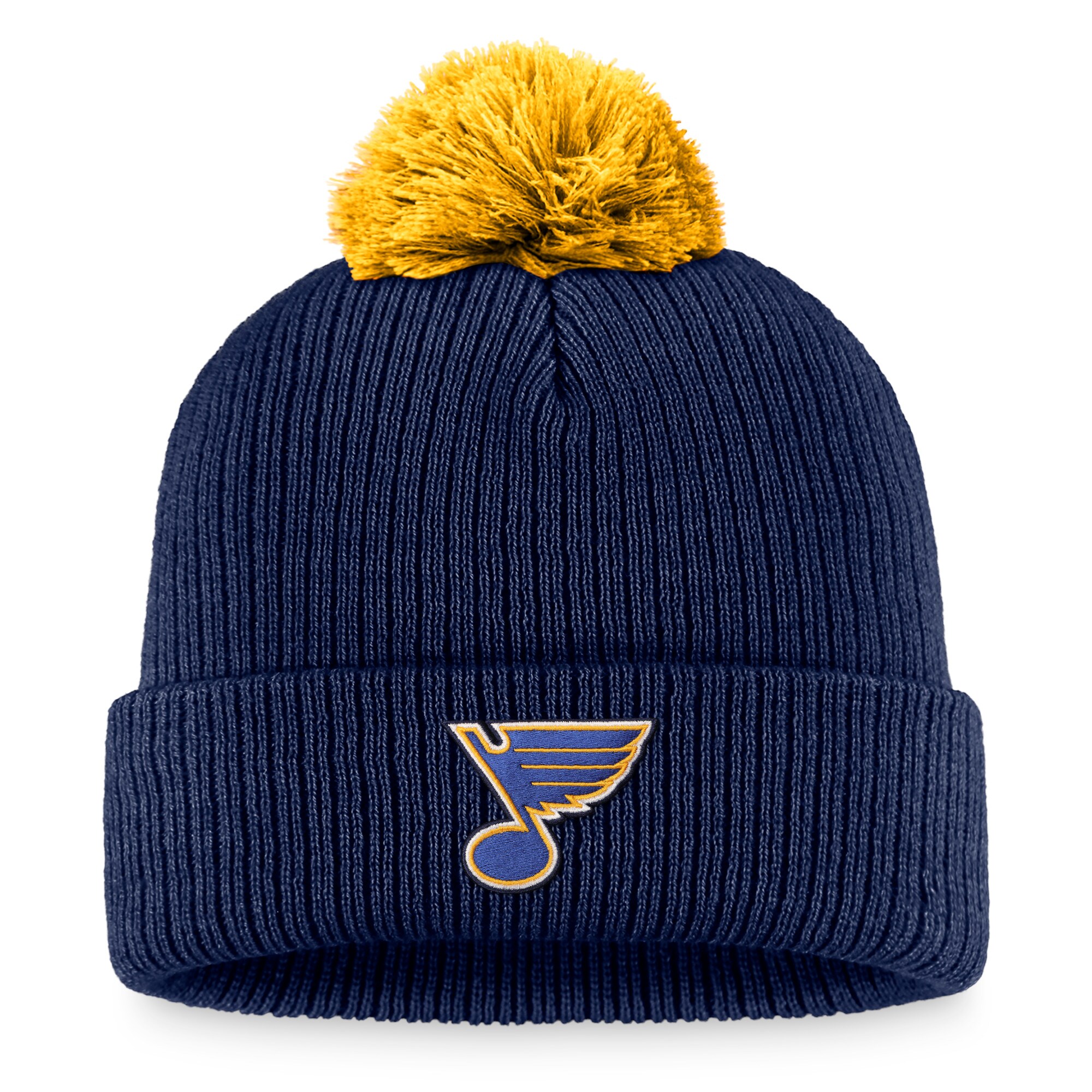 men8217s fanatics navy st. louis blues team cuffed knit hat with pom – San Jose Sharks Jerseys and Headwear Collection