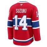men8217s fanatics nick suzuki red montreal canadiens home premium jersey – San Jose Sharks Jerseys and Headwear Collection