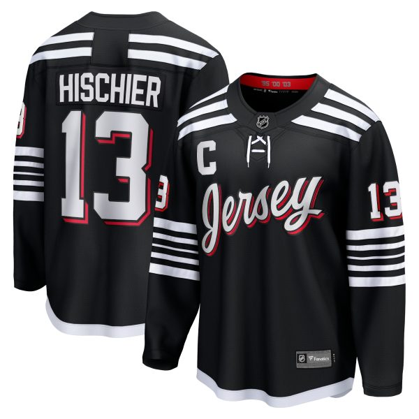 men8217s fanatics nico hischier black new jersey devils alternate premier breakaway player jersey – San Jose Sharks Jerseys and Headwear Collection