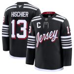 men8217s fanatics nico hischier black new jersey devils alternate premium jersey – San Jose Sharks Jerseys and Headwear Collection