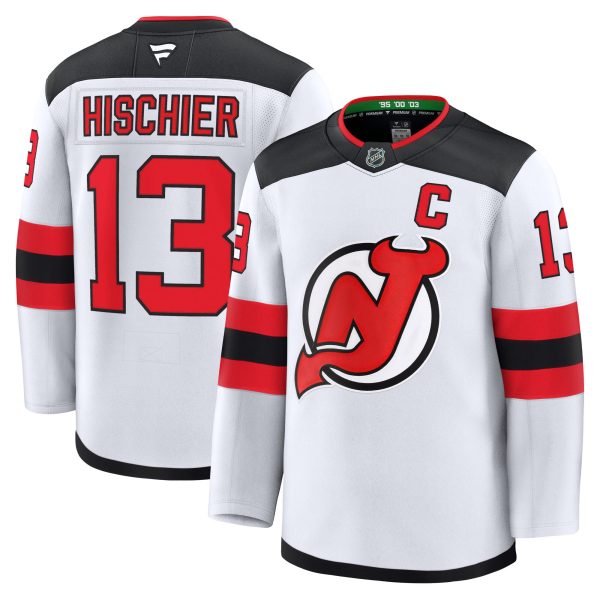 men8217s fanatics nico hischier white new jersey devils away premium jersey – San Jose Sharks Jerseys and Headwear Collection