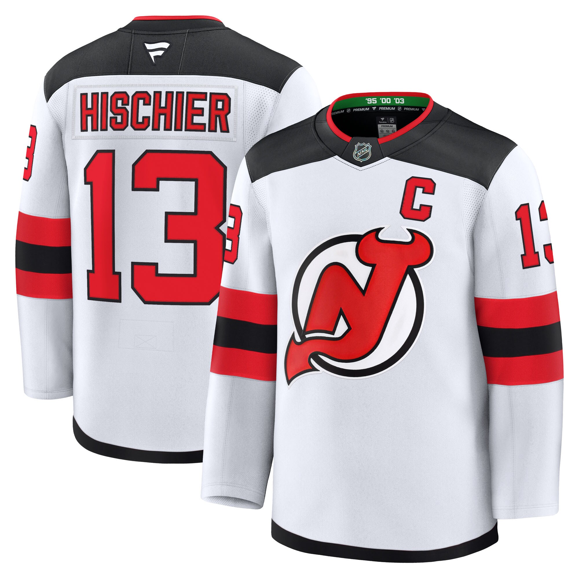 men8217s fanatics nico hischier white new jersey devils away premium jersey – San Jose Sharks Jerseys and Headwear Collection