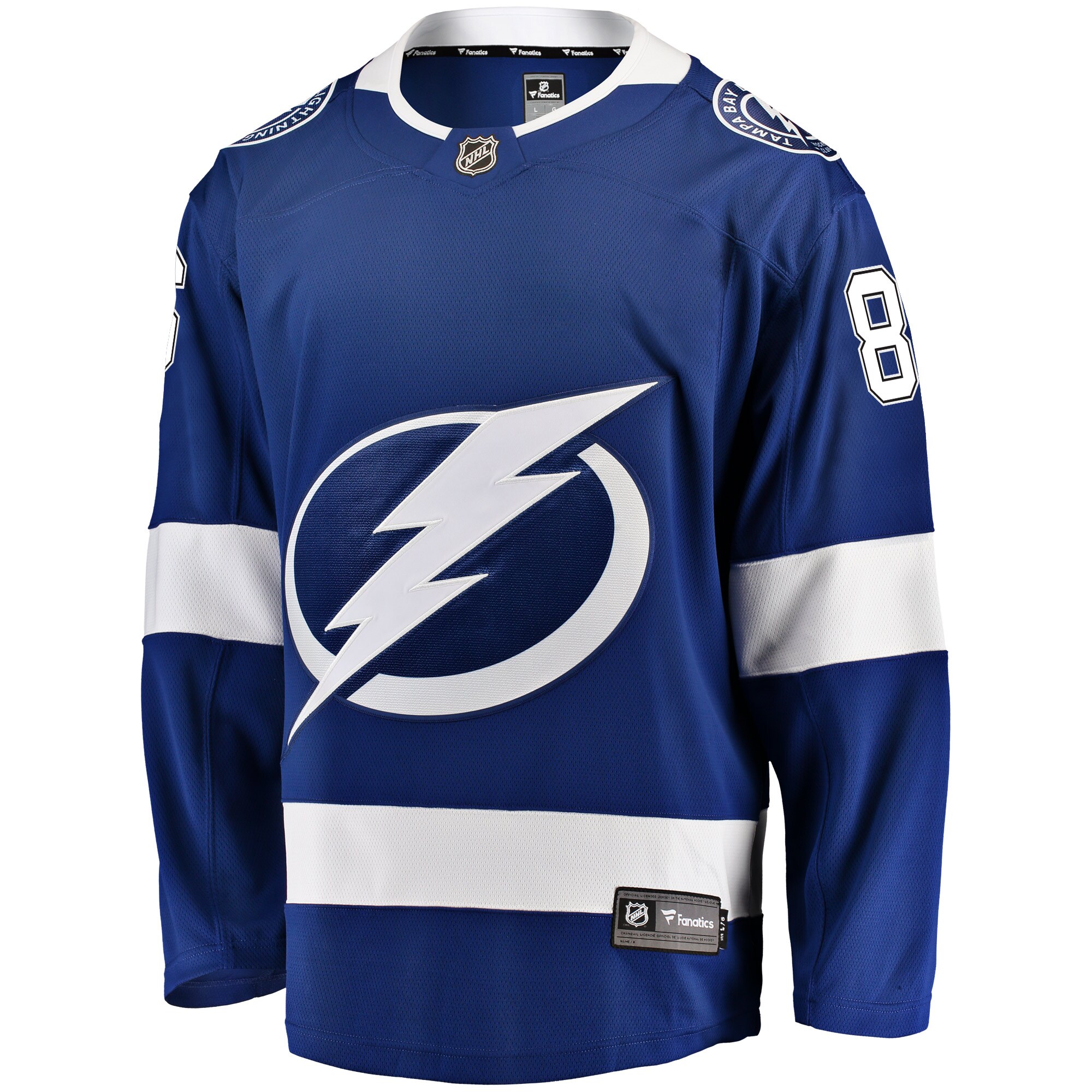 men8217s fanatics nikita kucherov blue tampa bay lightning home breakaway player jersey – San Jose Sharks Jerseys and Headwear Collection