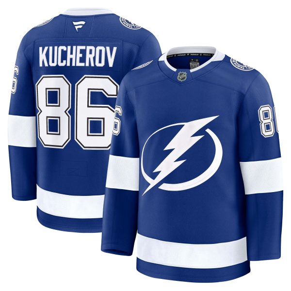 men8217s fanatics nikita kucherov blue tampa bay lightning home premium jersey – San Jose Sharks Jerseys and Headwear Collection