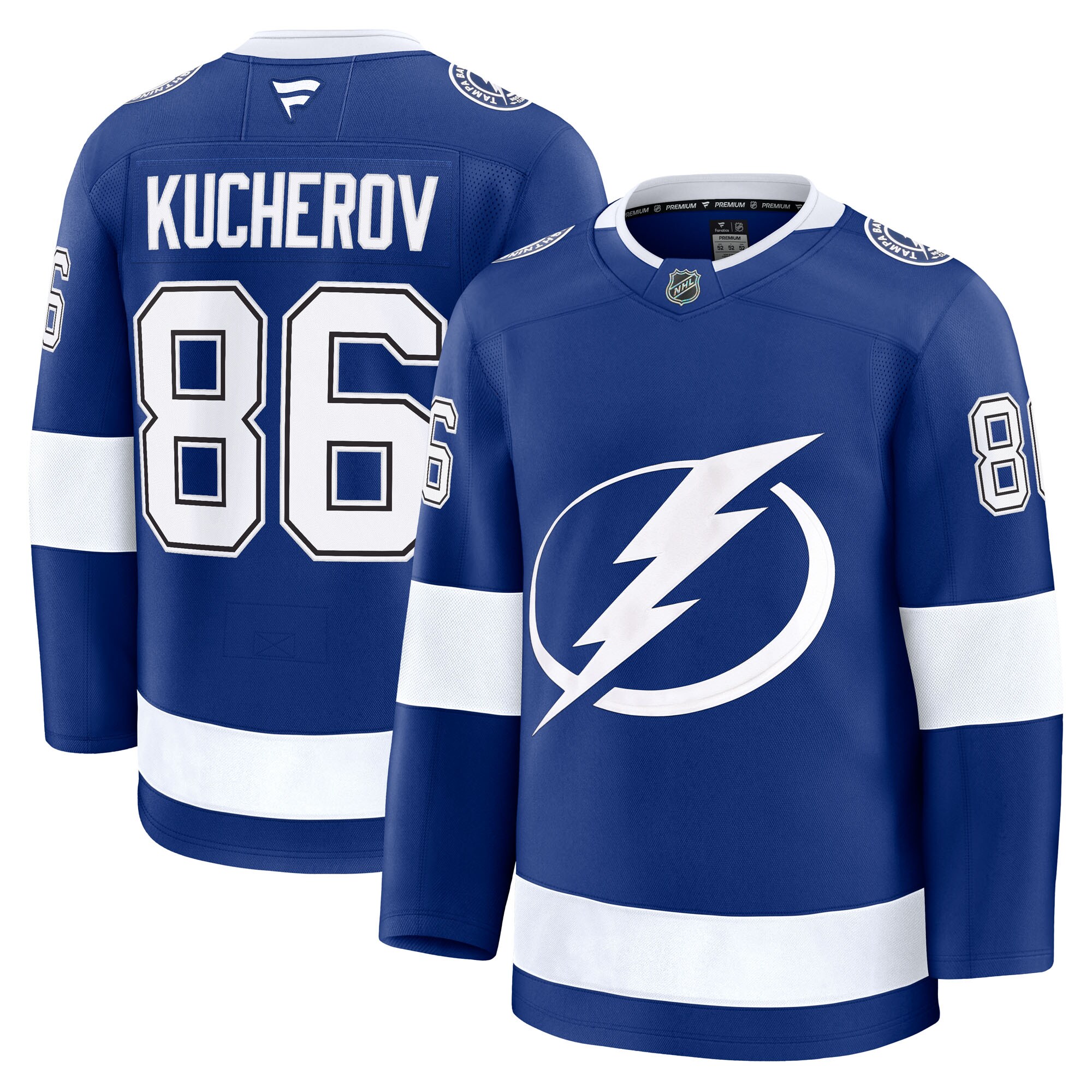 men8217s fanatics nikita kucherov blue tampa bay lightning home premium jersey – San Jose Sharks Jerseys and Headwear Collection