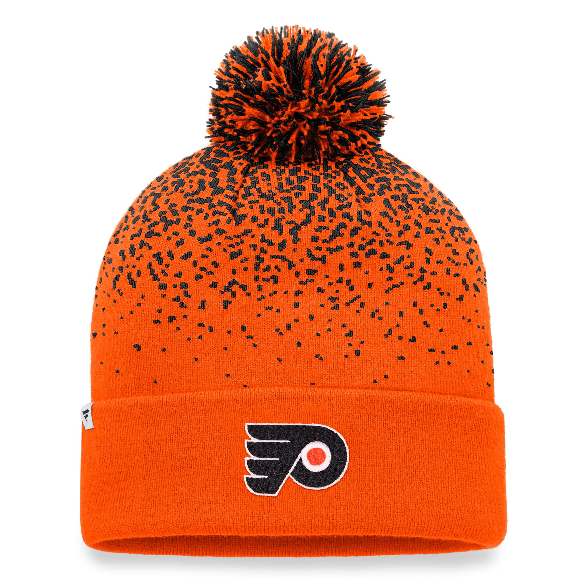 men8217s fanatics orange philadelphia flyers iconic gradient cuffed knit hat with pom – San Jose Sharks Jerseys and Headwear Collection