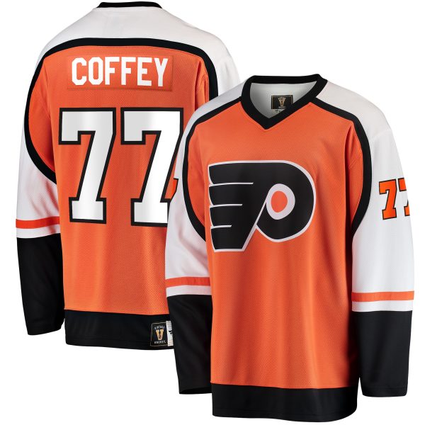 men8217s fanatics paul coffey orange philadelphia flyers premier breakaway retired player jersey – San Jose Sharks Jerseys and Headwear Collection