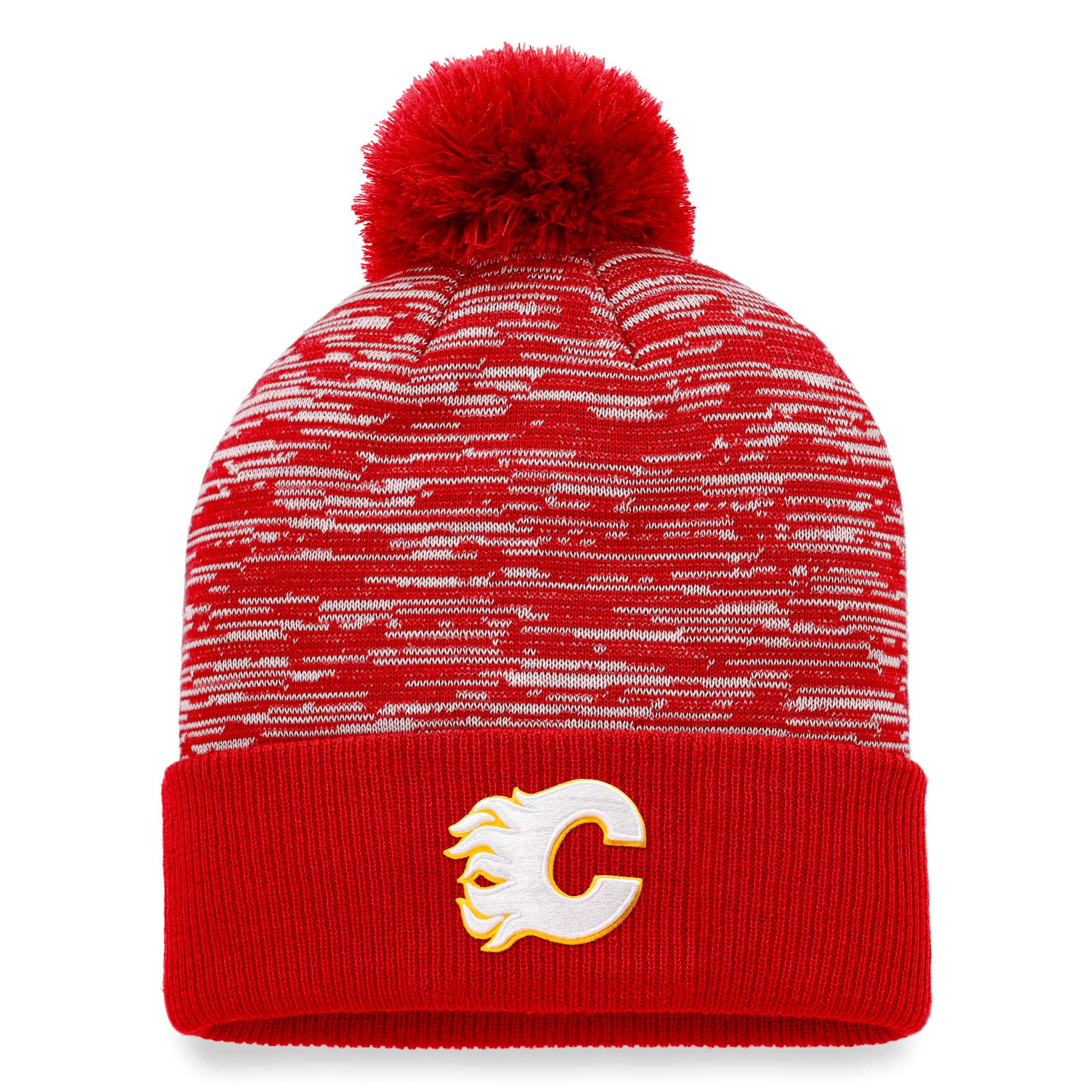 men8217s fanatics red calgary flames defender cuffed knit hat with pom – San Jose Sharks Jerseys and Headwear Collection