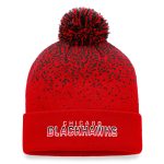 men8217s fanatics red chicago blackhawks iconic gradient cuffed knit hat with pom – San Jose Sharks Jerseys and Headwear Collection