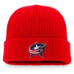 men8217s fanatics red columbus blue jackets core primary logo cuffed knit hat – San Jose Sharks Jerseys and Headwear Collection
