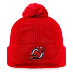 men8217s fanatics red new jersey devils core primary logo cuffed knit hat with pom – San Jose Sharks Jerseys and Headwear Collection