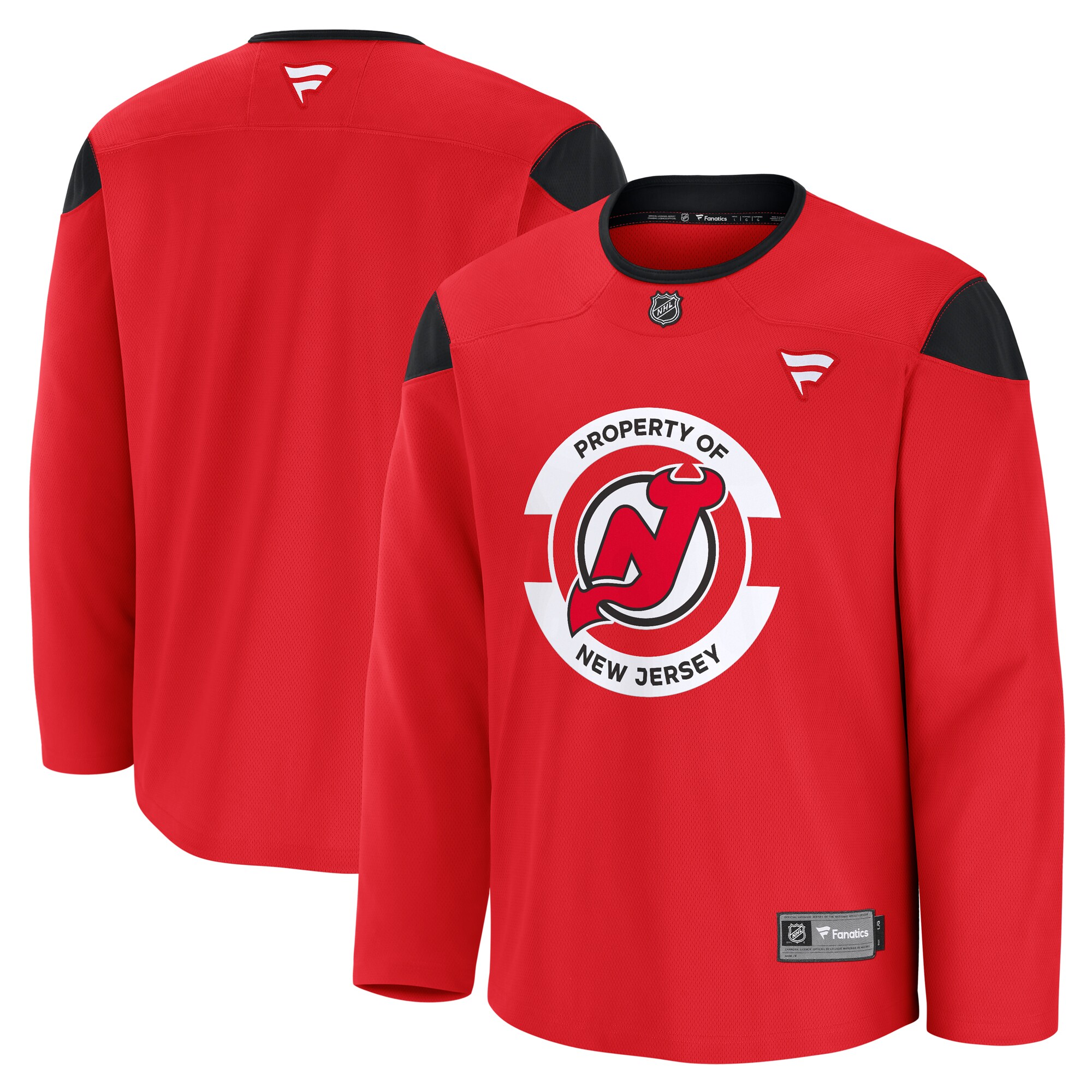 men8217s fanatics red new jersey devils team practice jersey – San Jose Sharks Jerseys and Headwear Collection