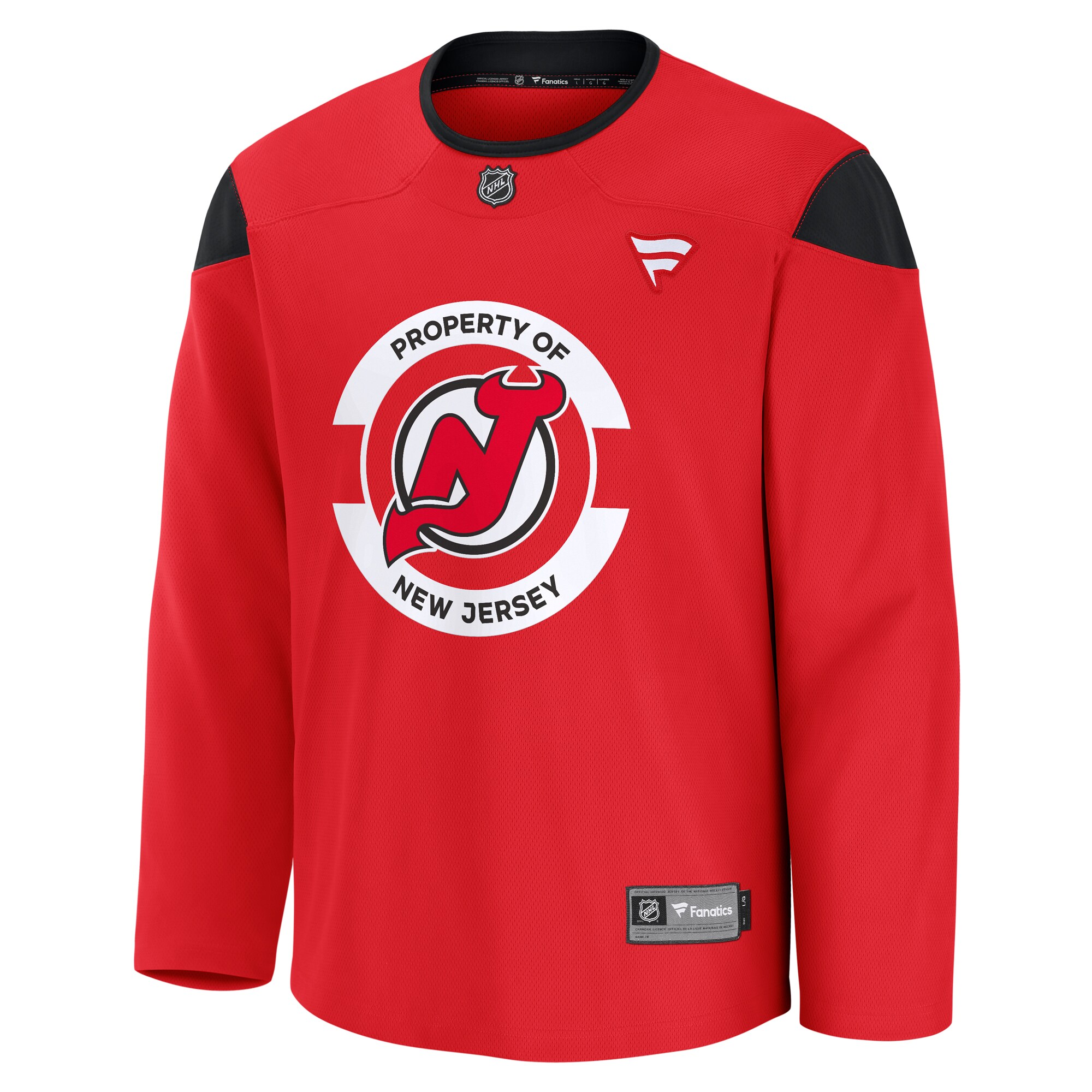 men8217s fanatics red new jersey devils team practice jersey – San Jose Sharks Jerseys and Headwear Collection