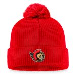 men8217s fanatics red ottawa senators core primary logo cuffed knit hat with pom – San Jose Sharks Jerseys and Headwear Collection