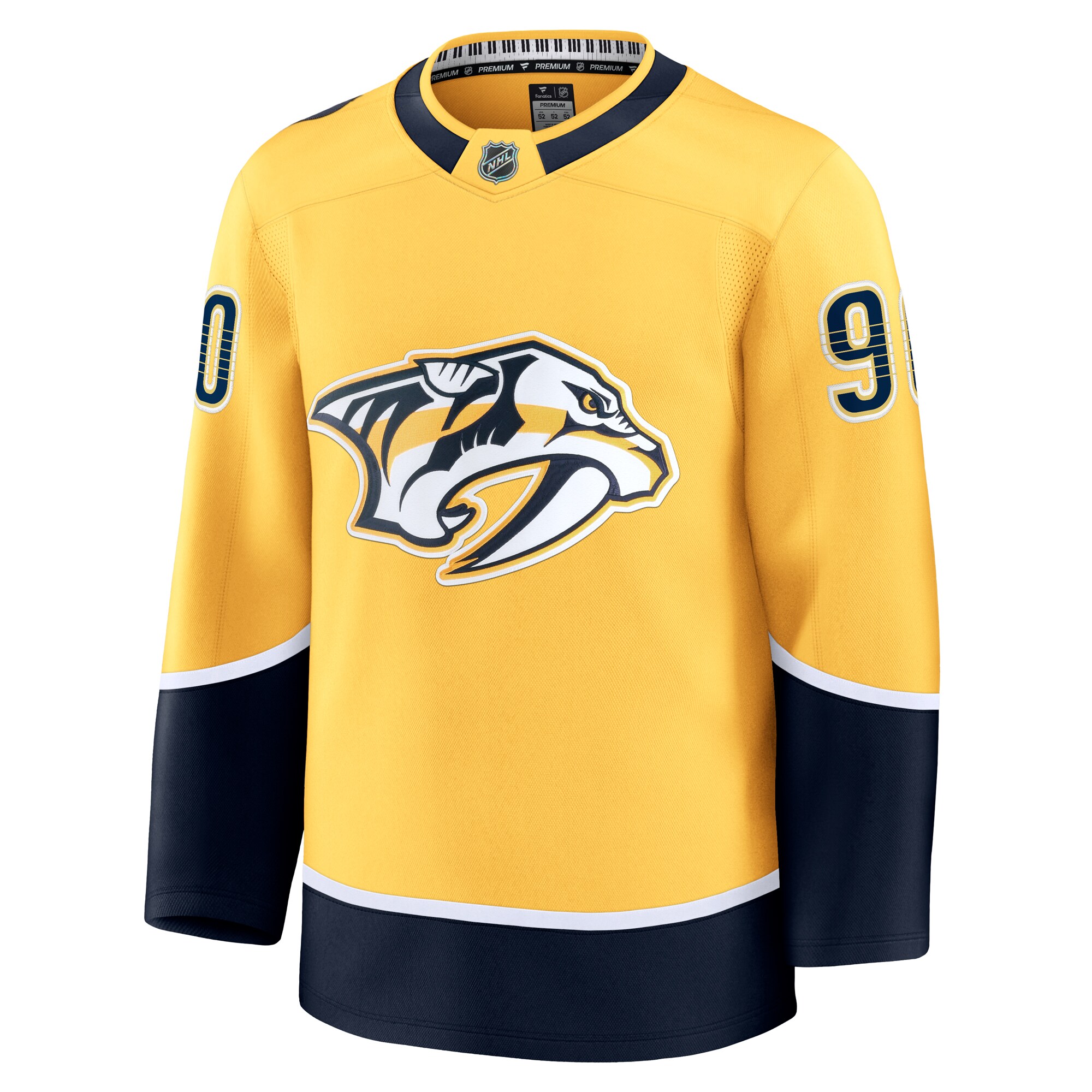 men8217s fanatics ryan o8217reilly yellow nashville predators home premium jersey – San Jose Sharks Jerseys and Headwear Collection