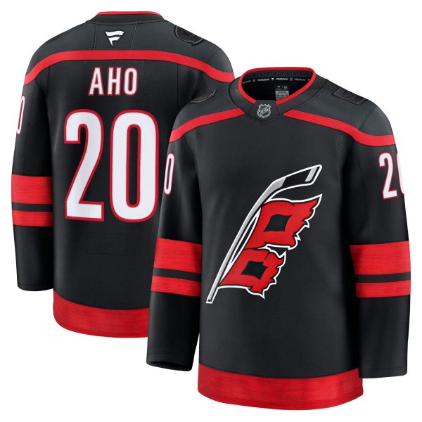 men8217s fanatics sebastian aho black carolina hurricanes home premium jersey – San Jose Sharks Jerseys and Headwear Collection
