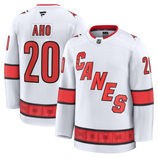 men8217s fanatics sebastian aho white carolina hurricanes away premium jersey – San Jose Sharks Jerseys and Headwear Collection