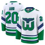 men8217s fanatics sebastian aho white carolina hurricanes throwback premium jersey – San Jose Sharks Jerseys and Headwear Collection