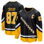 men8217s fanatics sidney crosby black pittsburgh penguins 202122 alternate premier breakaway player jersey – San Jose Sharks Jerseys and Headwear Collection