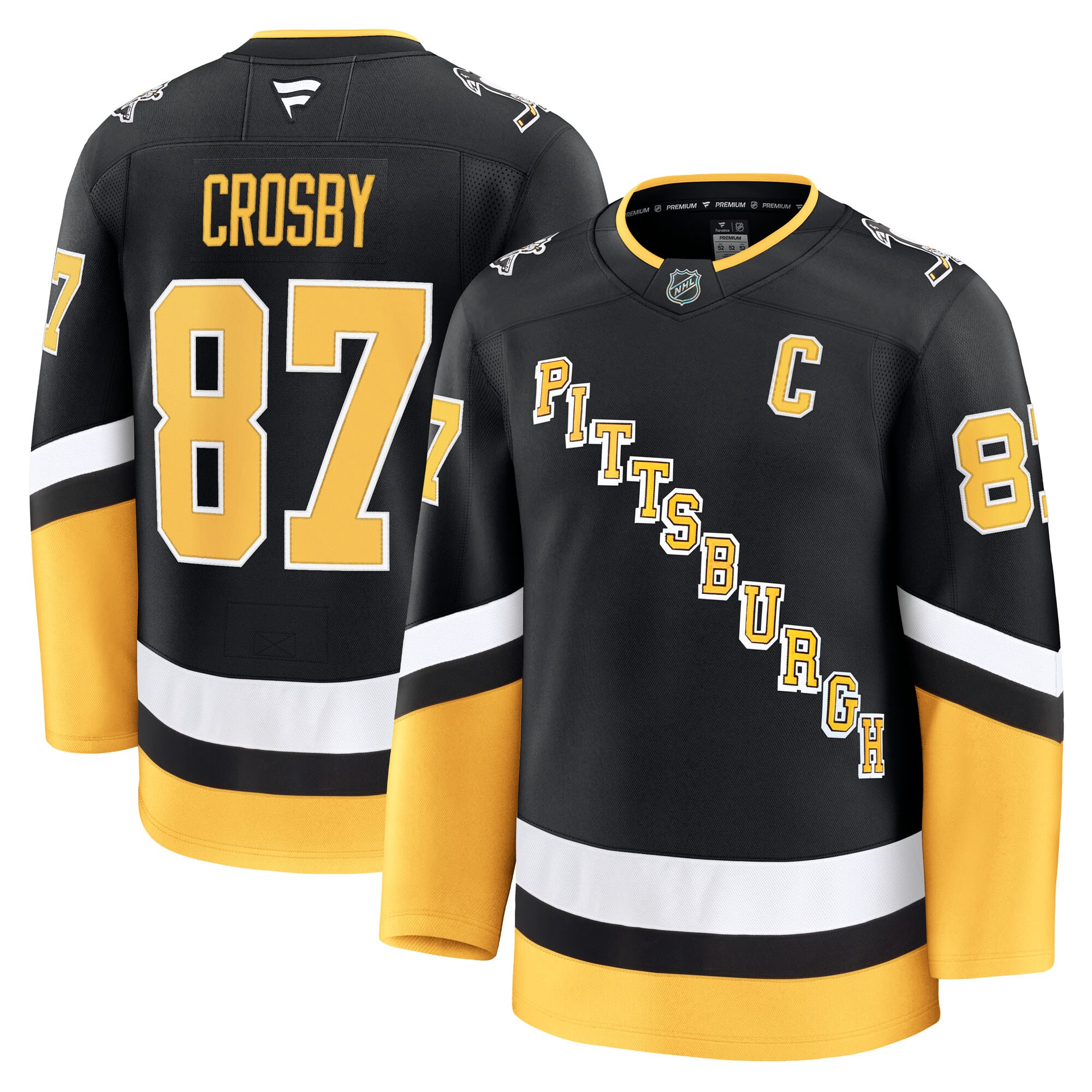 men8217s fanatics sidney crosby black pittsburgh penguins alternate premium jersey – San Jose Sharks Jerseys and Headwear Collection