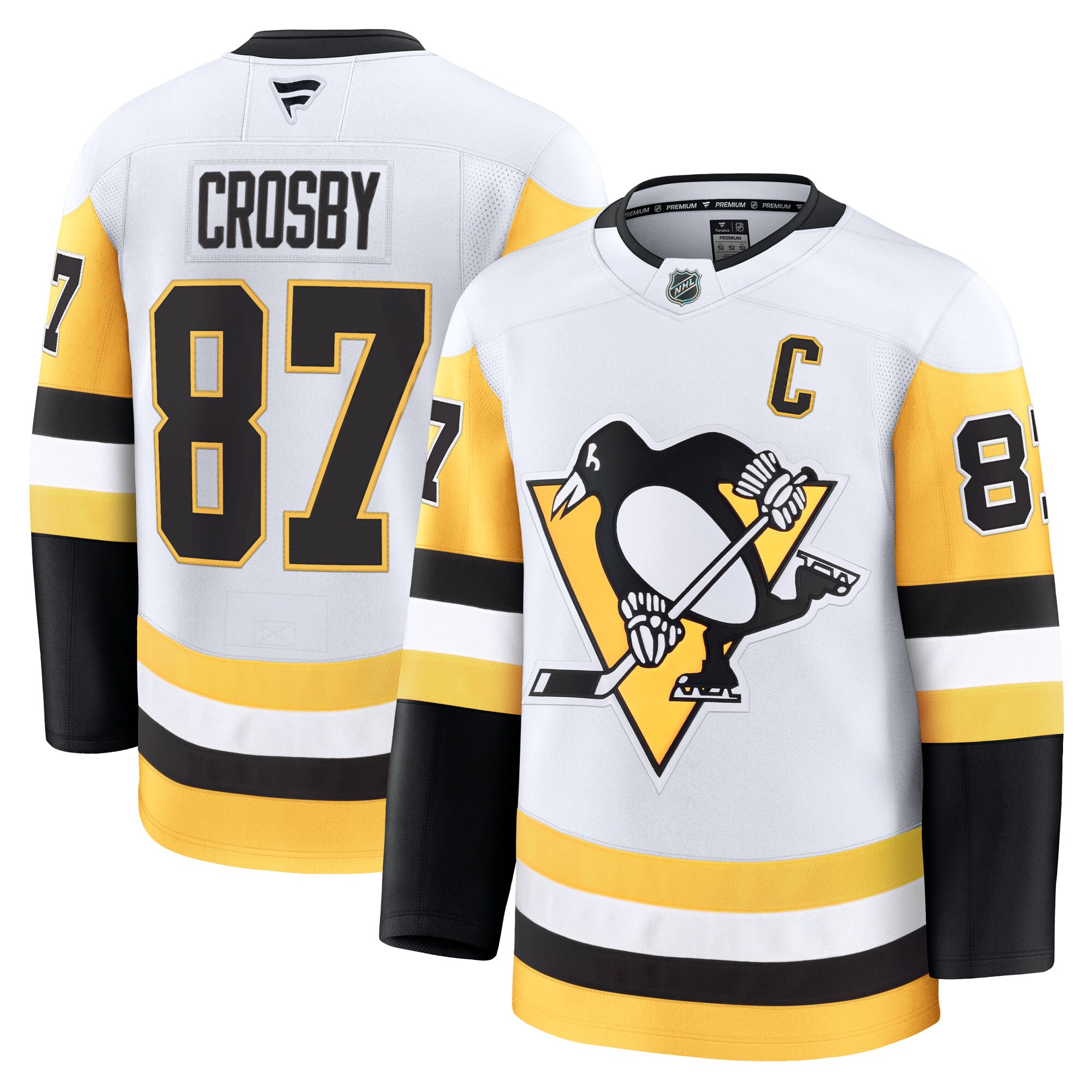 men8217s fanatics sidney crosby white pittsburgh penguins away premium jersey – San Jose Sharks Jerseys and Headwear Collection
