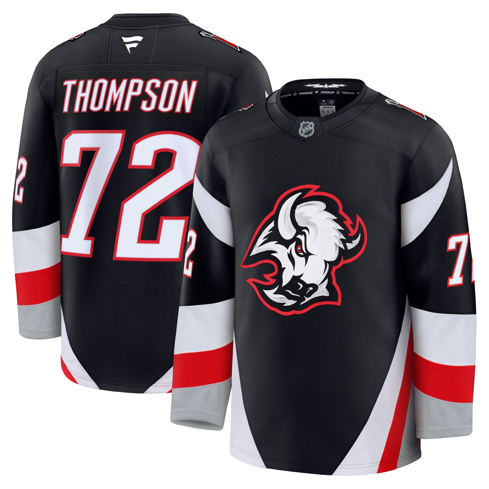 men8217s fanatics tage thompson black buffalo sabres alternate premium jersey – San Jose Sharks Jerseys and Headwear Collection