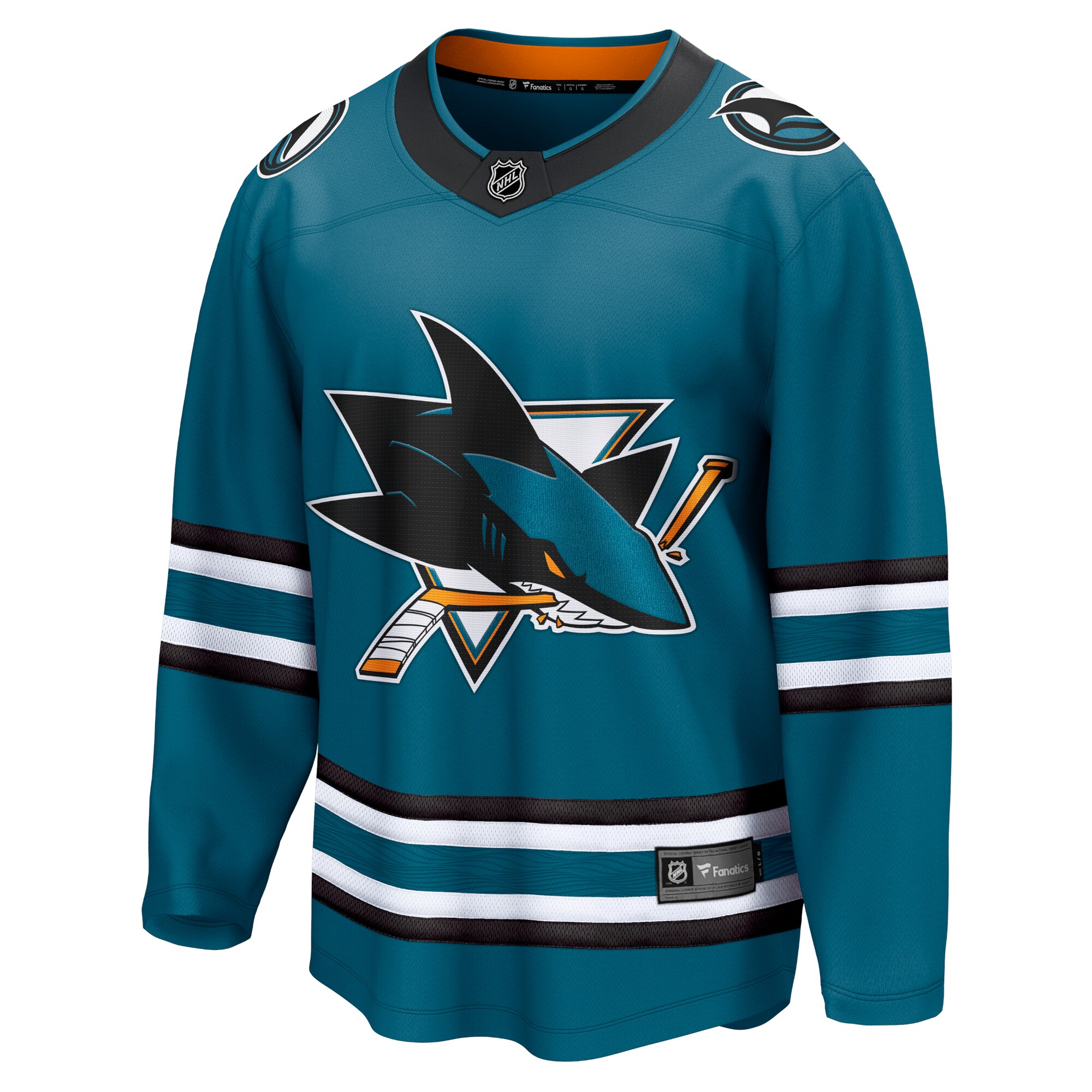 men8217s fanatics teal san jose sharks home breakaway jersey – San Jose Sharks Jerseys and Headwear Collection