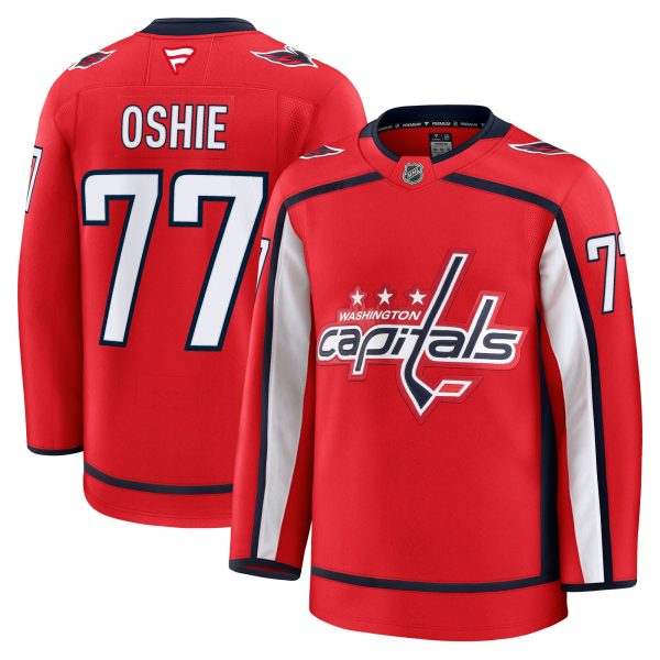 men8217s fanatics tj oshie red washington capitals home premium jersey – San Jose Sharks Jerseys and Headwear Collection