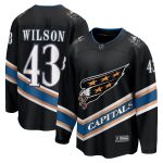 men8217s fanatics tom wilson black washington capitals alternate 50th anniversary premier breakaway player jersey – San Jose Sharks Jerseys and Headwear Collection