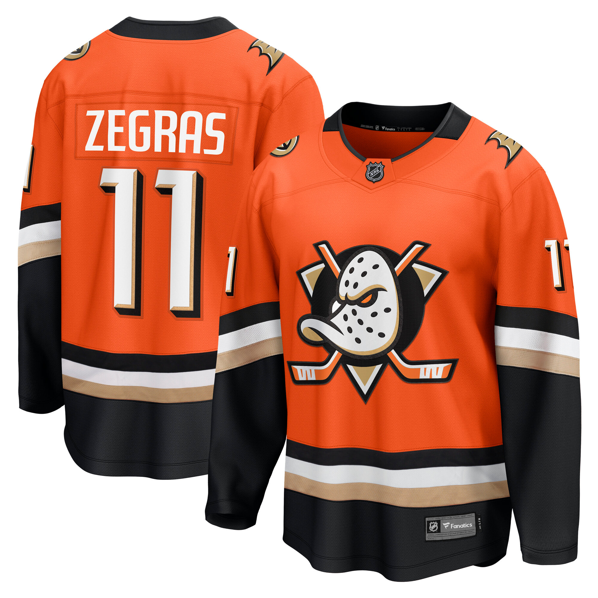 men8217s fanatics trevor zegras orange anaheim ducks home premier breakaway player jersey – San Jose Sharks Jerseys and Headwear Collection