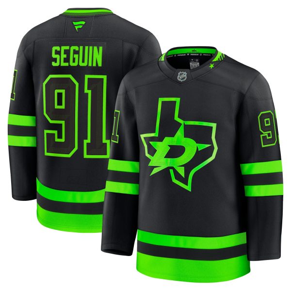 men8217s fanatics tyler seguin black dallas stars alternate premium jersey – San Jose Sharks Jerseys and Headwear Collection