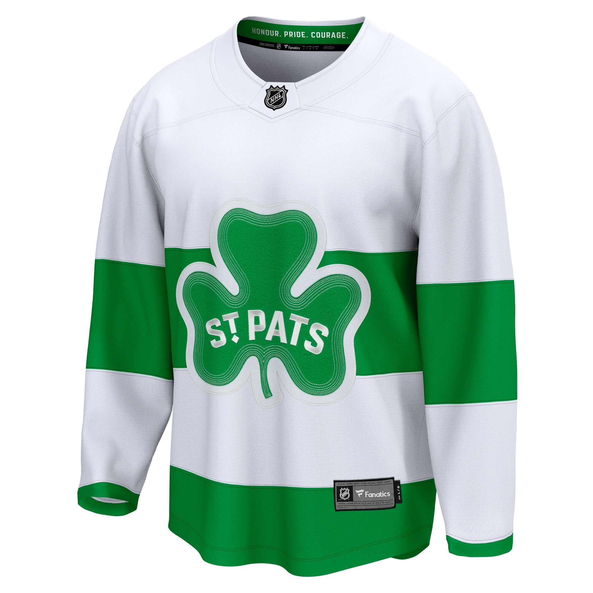 men8217s fanatics white toronto maple leafs st. patricks alternate premier breakaway jersey – San Jose Sharks Jerseys and Headwear Collection