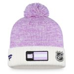 men8217s fanatics whitepurple st. louis blues 2022 hockey fights cancer authentic pro cuffed knit hat with pom – San Jose Sharks Jerseys and Headwear Collection