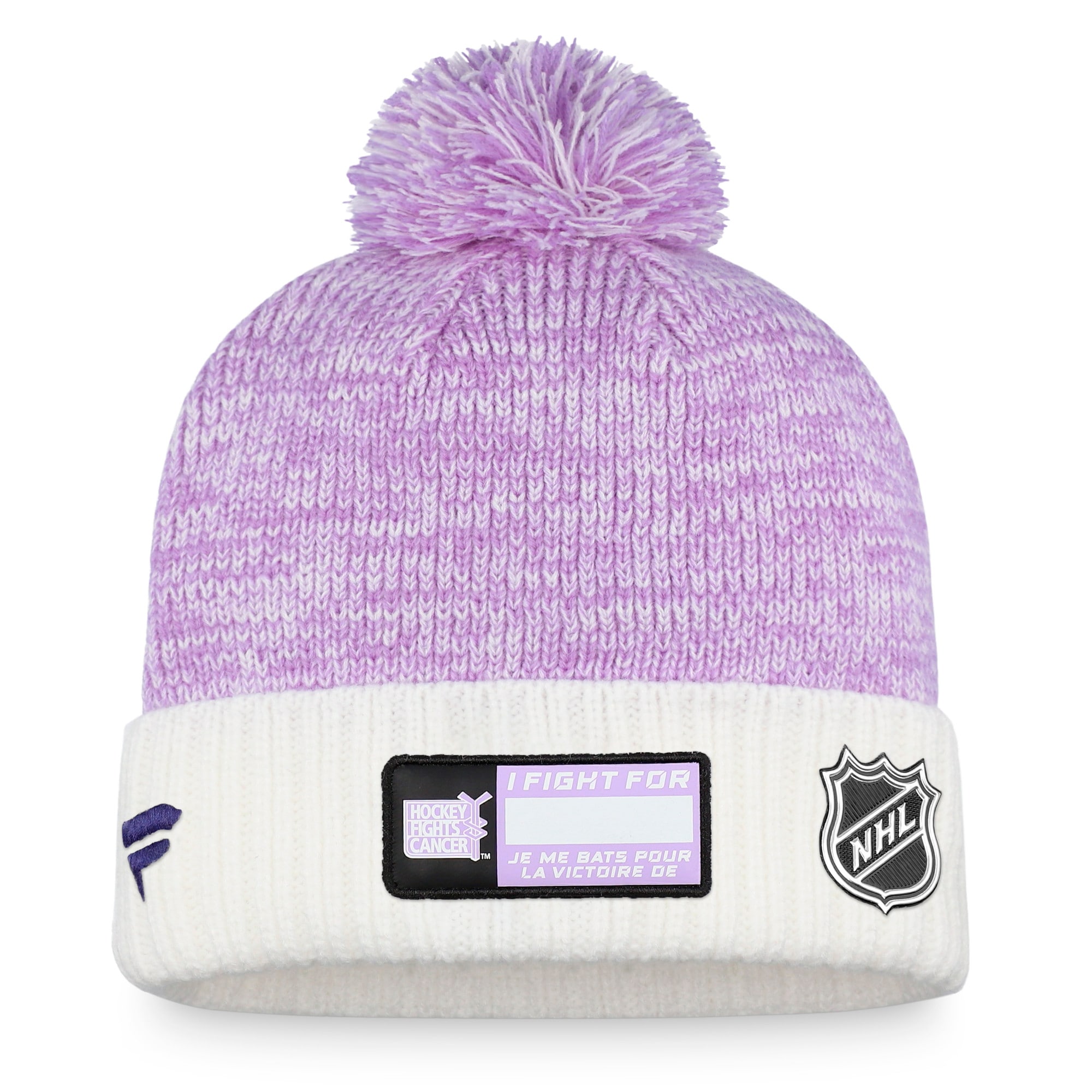 men8217s fanatics whitepurple st. louis blues 2022 hockey fights cancer authentic pro cuffed knit hat with pom – San Jose Sharks Jerseys and Headwear Collection