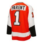 men8217s mitchell amp ness bernie parent orange philadelphia flyers 197475 blue line player jersey – San Jose Sharks Jerseys and Headwear Collection