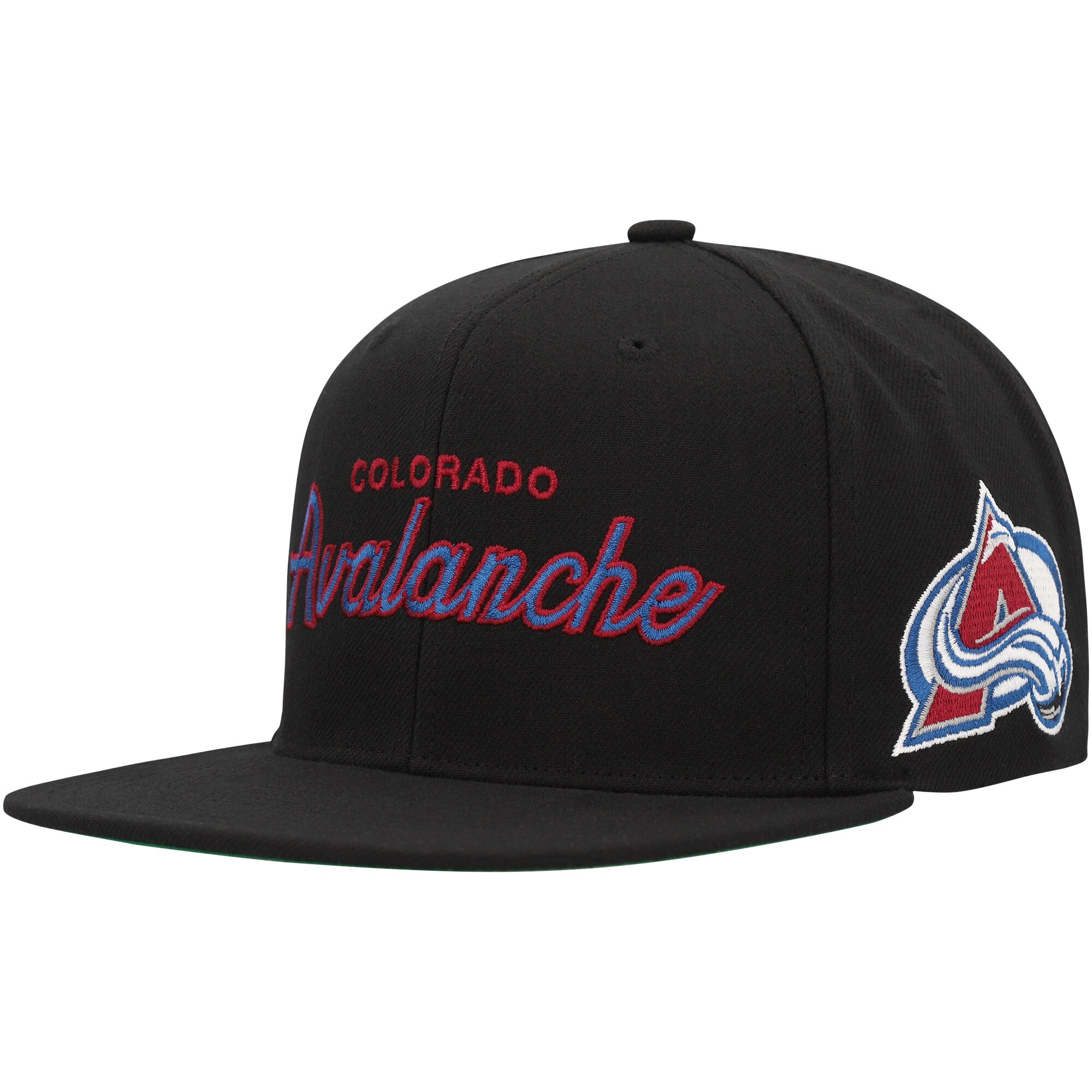 men8217s mitchell amp ness black colorado avalanche core team script 2.0 snapback hat – San Jose Sharks Jerseys and Headwear Collection