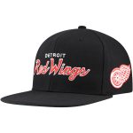 men8217s mitchell amp ness black detroit red wings core team script 2.0 snapback hat – San Jose Sharks Jerseys and Headwear Collection