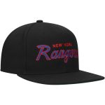 men8217s mitchell amp ness black new york rangers core team script 2.0 snapback hat – San Jose Sharks Jerseys and Headwear Collection