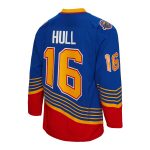 men8217s mitchell amp ness brett hull blue st. louis blues 199596 blue line player jersey – San Jose Sharks Jerseys and Headwear Collection