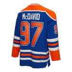 men8217s mitchell amp ness connor mcdavid blue edmonton oilers 201516 blue line player jersey – San Jose Sharks Jerseys and Headwear Collection