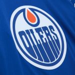 men8217s mitchell amp ness grant fuhr royal edmonton oilers 198687 blue line player jersey – San Jose Sharks Jerseys and Headwear Collection
