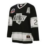 men8217s mitchell amp ness luc robitaille black los angeles kings alternate captain patch 199293 blue line player jersey – San Jose Sharks Jerseys and Headwear Collection