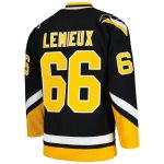 men8217s mitchell amp ness mario lemieux black pittsburgh penguins 199293 blue line player jersey – San Jose Sharks Jerseys and Headwear Collection