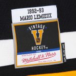 men8217s mitchell amp ness mario lemieux black pittsburgh penguins 199293 blue line player jersey – San Jose Sharks Jerseys and Headwear Collection